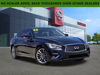 Used 2022 INFINITI Q50 Luxe w/ Cargo Package