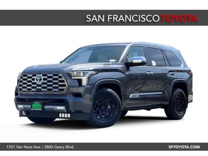 New 2025 Toyota Sequoia Capstone