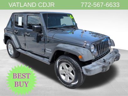 Certified 2017 Jeep Wrangler Unlimited Sport w/ Quick Order Package 24S