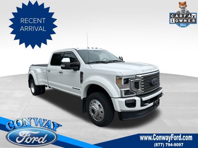 Used 2021 Ford F450 Platinum w/ Snow Plow Prep Package