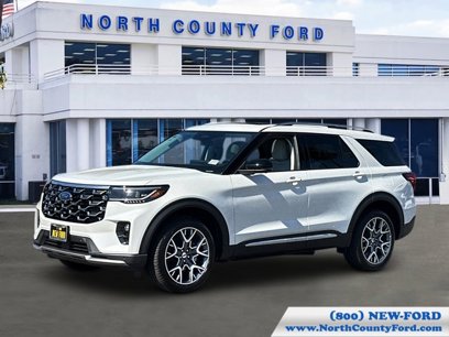 New 2025 Ford Explorer Platinum