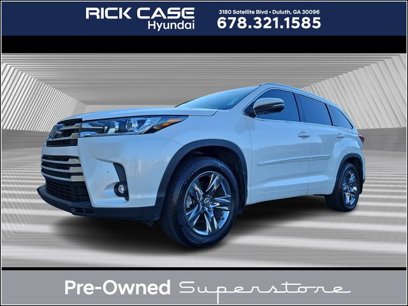 Used 2019 Toyota Highlander Limited Platinum
