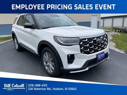 New 2025 Ford Explorer Platinum