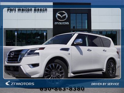 Used 2022 Nissan Armada Platinum w/ Captain's Chairs Package