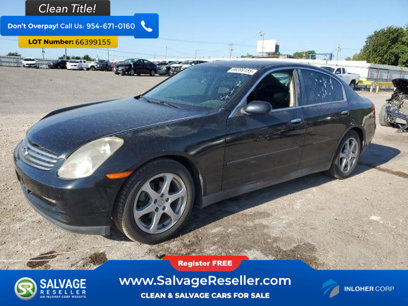 Used 2003 INFINITI G35 Sedan