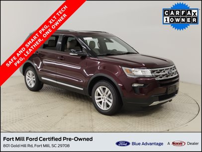 Certified 2018 Ford Explorer XLT w/ Equipment Group 202A