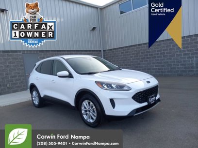 Certified 2020 Ford Escape SE