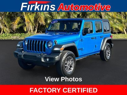 Used 2024 Jeep Wrangler Sport S