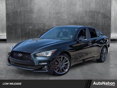 Used 2024 INFINITI Q50 Red Sport 400 w/ Black Opal Edition