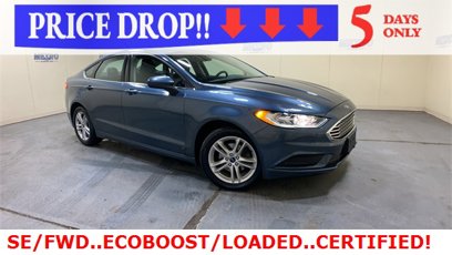 Certified 2018 Ford Fusion SE