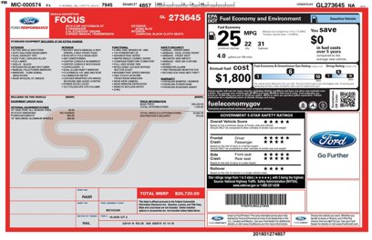 Used 2016 Ford Focus ST
