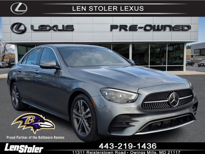 Used 2022 Mercedes-Benz E 350 4MATIC Sedan