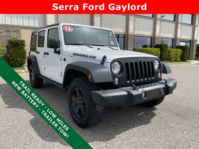 Used 2016 Jeep Wrangler Unlimited Sport