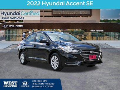 Certified 2022 Hyundai Accent SE