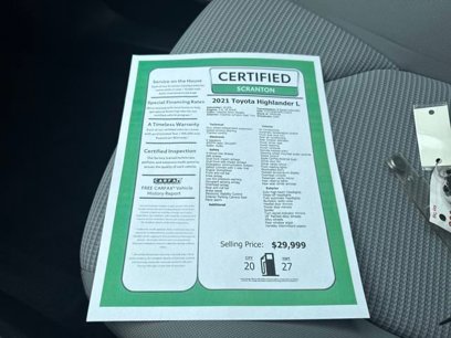 Used 2021 Toyota Highlander L