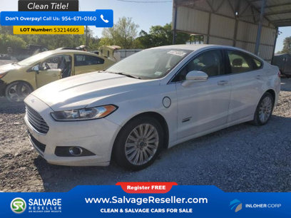 Used 2014 Ford Fusion Energi SE