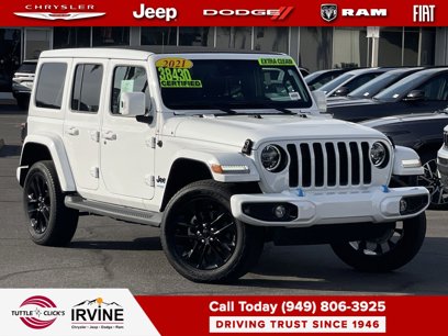 Certified 2021 Jeep Wrangler Unlimited Sahara
