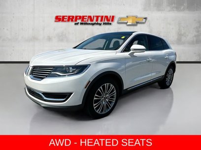 Used 2017 Lincoln MKX Reserve w/ Lincoln MKX Climate Package