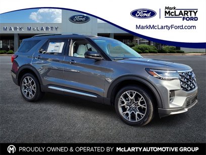 New 2025 Ford Explorer Platinum