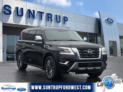 Used 2022 Nissan Armada Platinum w/ Captain's Chairs Package