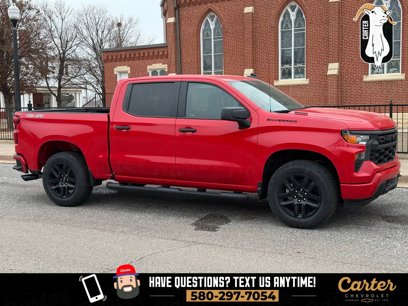 New 2025 Chevrolet Silverado 1500 Custom w/ Turbomax Blackout Package