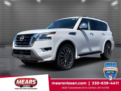 New 2024 Nissan Armada Platinum w/ Captain's Chairs Package