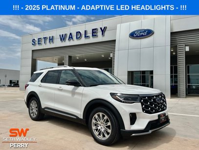 New 2025 Ford Explorer Platinum