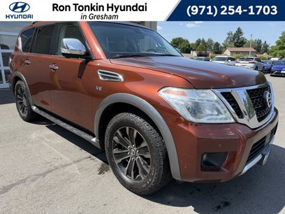Used 2017 Nissan Armada Platinum w/ Captain Seat Package
