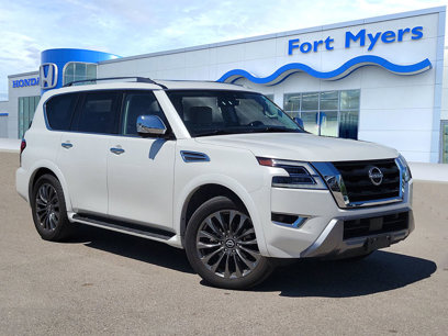 Used 2023 Nissan Armada Platinum w/ Captain's Chairs Package