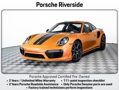 Certified 2018 Porsche 911 Turbo S