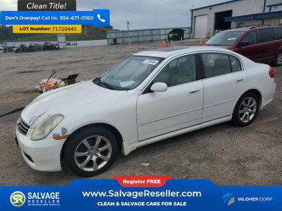 Used 2006 INFINITI G35 x Sedan w/ (P03) Premium Pkg C