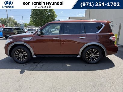 Used 2017 Nissan Armada Platinum w/ Captain Seat Package