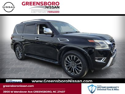 Certified 2023 Nissan Armada Platinum w/ Captain's Chairs Package