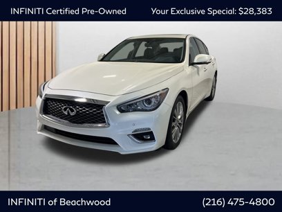 Used 2021 INFINITI Q50 Luxe w/ Seat & Sound Package