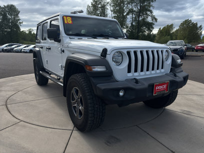 Used 2018 Jeep Wrangler Unlimited Sport S