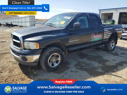 Used 2002 Dodge Ram 1500 Truck 4x4 Quad Cab