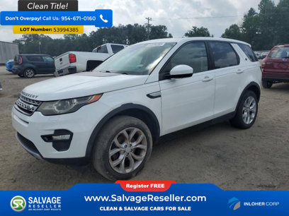 Used 2016 Land Rover Discovery Sport HSE
