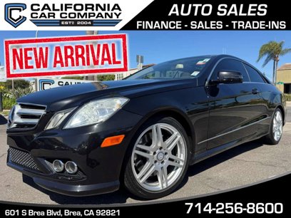 Used 2010 Mercedes-Benz E 550 Coupe