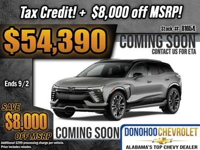 New 2025 Chevrolet Blazer EV SS