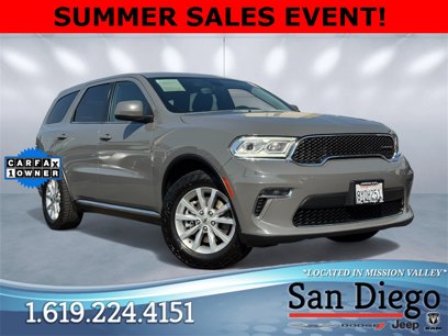 Certified 2021 Dodge Durango SXT w/ Trailer Tow Group IV