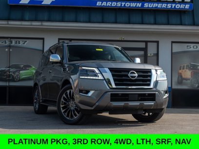 Used 2023 Nissan Armada Platinum w/ Captain's Chairs Package