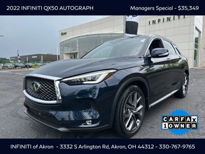 Used 2022 INFINITI QX50 Autograph