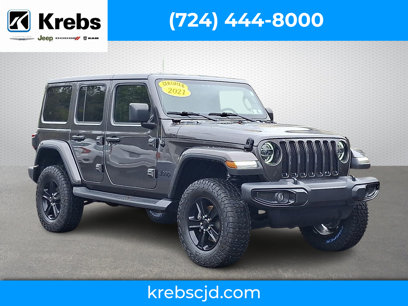 Certified 2021 Jeep Wrangler Unlimited Sahara