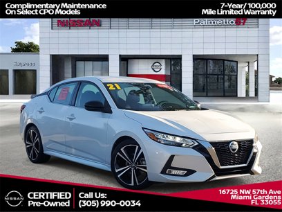 Certified 2021 Nissan Sentra SR