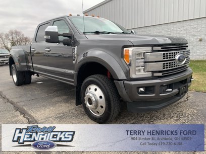 Used 2017 Ford F450 Platinum w/ Platinum Ultimate Package