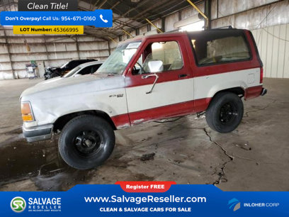 Used 1990 Ford Bronco II 4WD