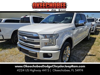 Used 2015 Ford F150 Platinum w/ Equipment Group 701A Luxury