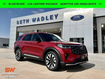 New 2025 Ford Explorer Platinum