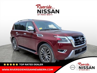 Used 2023 Nissan Armada Platinum w/ Captain's Chairs Package