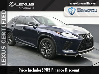 Certified 2021 Lexus RX 450h F Sport w/ Cold Weather Package (CT)